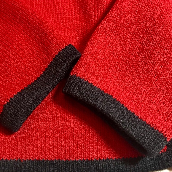 ST. JOHN by Marie Gray Red Vintage Suit - Picture 6 of 8